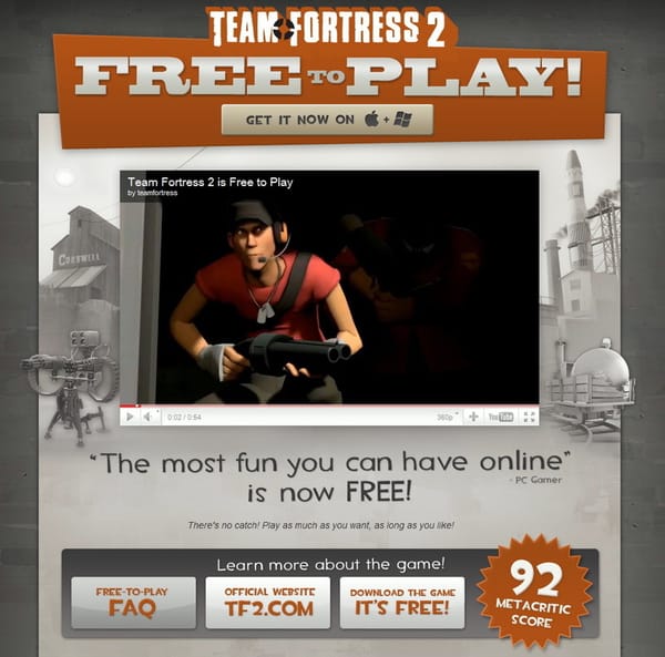 Valve macht "Team Fortress 2" Free-To-Play