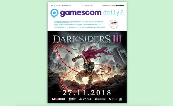 gamescom daily 2 als Livepaper lesen