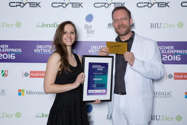 Deutscher Entwicklerpreis 2016 - Fotowand