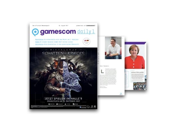 gamescom daily 1 als Livepaper lesen