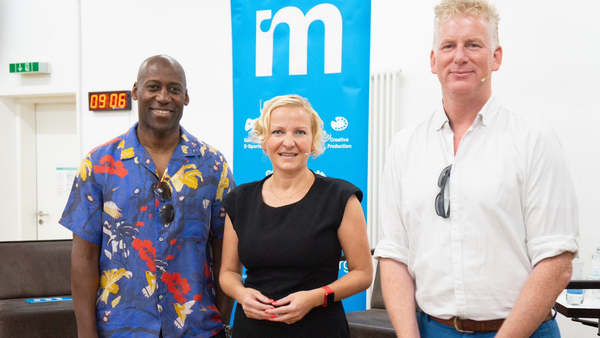 Joe Chialo zum Antrittsbesuch beim medianet berlinbrandenburg