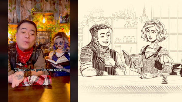 Gentle Troll kooperiert mit Cosy TikToker Quincy's Tavern