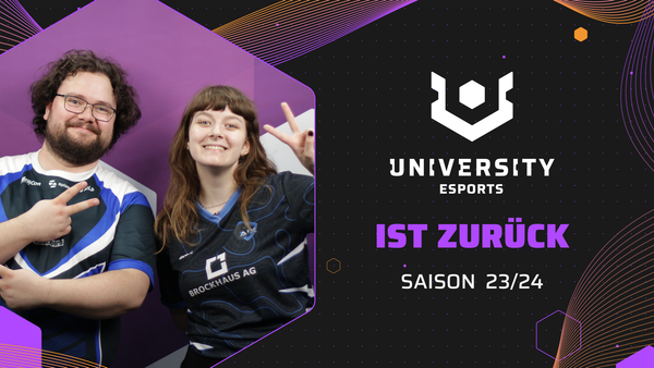 University Esports startet ohne Amazon in die dritte Saison