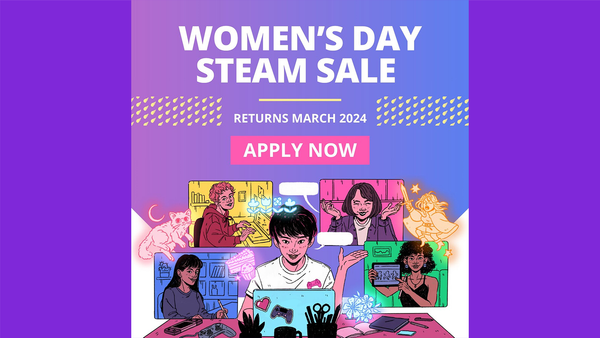 Wings sucht Einreichungen für Women’s Day Steam Sale