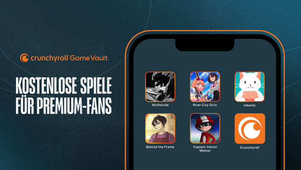 Crunchyroll legt Anime-Abos Games bei