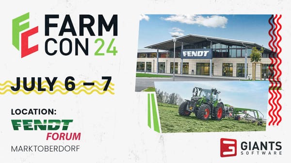 FarmCon 24 von Giants Software findet 2024 im Fendt Forum statt
