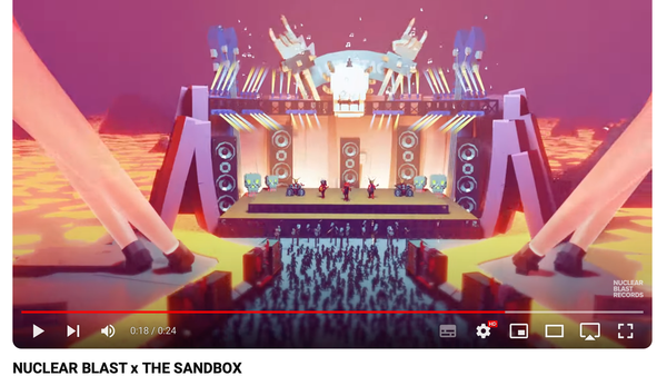 Nuclear Blast und The Sandbox bringen Metal ins Metaverse