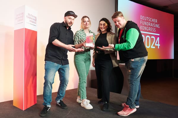 Friendly Fire wins German Fundraising Award