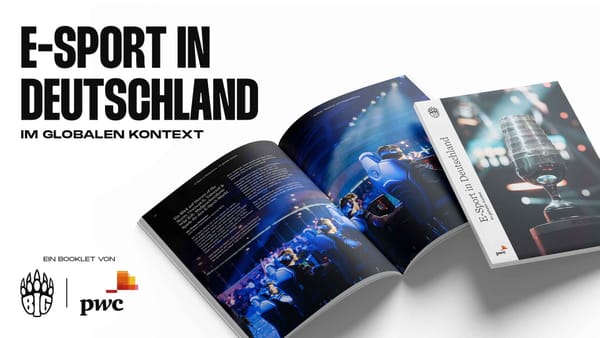 PwC and BIG Present Booklet "Esports in Germany - in a Global Context"