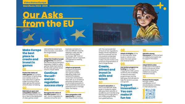 VGE Published Demands for the Coming EU Mandate