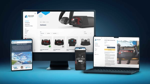 Honeycomb Launches Own Flight Simulation Hardware Store