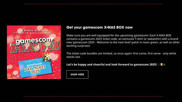 Koelnmesse is Arranging Gamescom Gift Packages