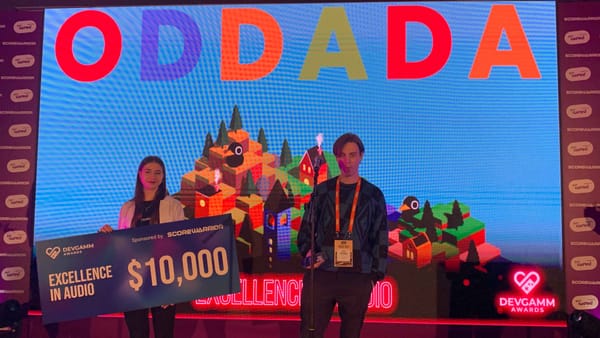Oddada and Dungeons of Dreadrock 2 Succeed at DevGamm Awards 2024