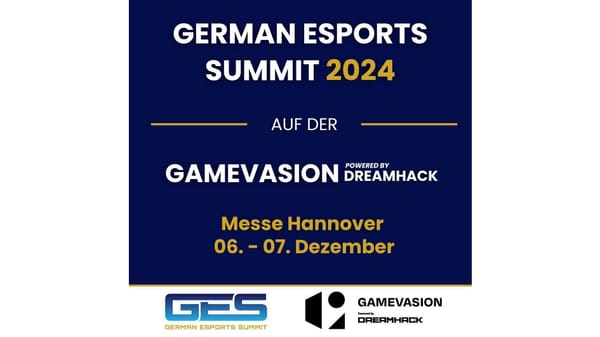 German Esports Summit Takes Place on 6 and 7 December