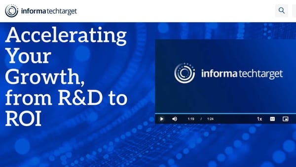 Informa Merges Digital Business of Its Tech Division with TechTarget