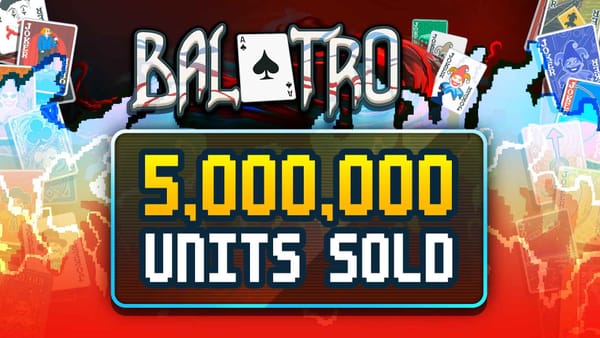 Balatro Sells More Than Five Million Copies