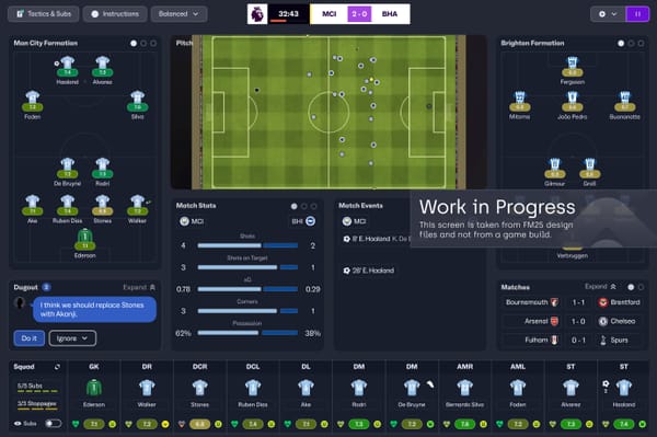 Sports Interactive has Cancelled Football Manager 25