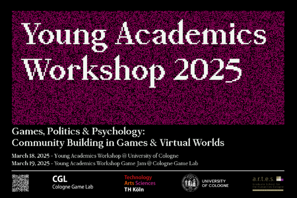 Cologne Game Lab Announces the Next Young Academics Workshop