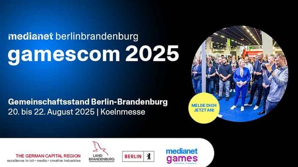 Medianet Berlin-Brandenburg Joint Stand at gamescom 2025