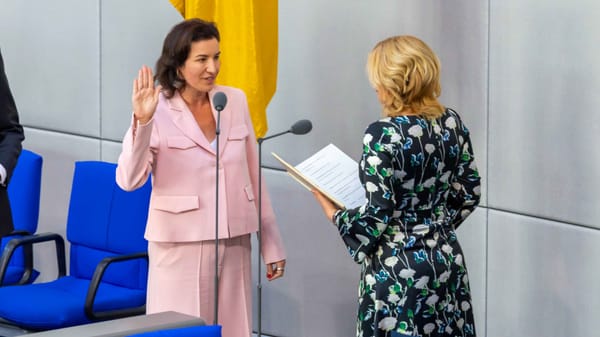 Dorothee Bär Speaks at Game Summer Party