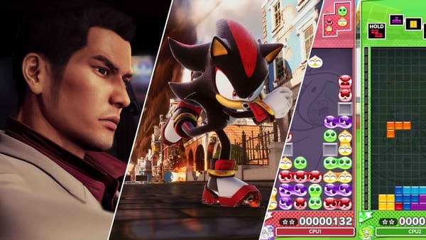 Sega's Games on Switch 2: Yakuza 0 Director's Cut, Sonic X Shadow Generations and Puyo Puyo Tetris 2S