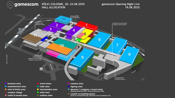 Gamescom On Track for New Records with New Site Plan