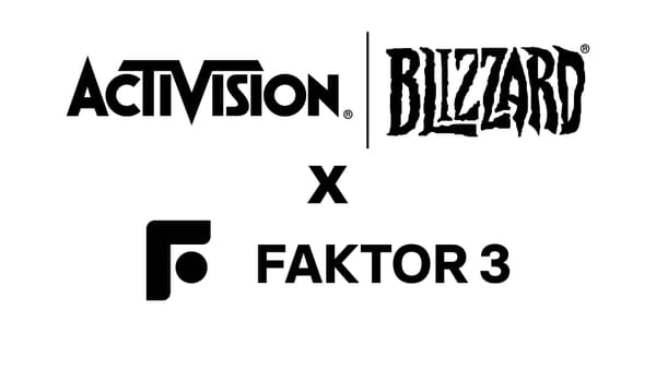 Faktor 3 Takes Over Press Relations for Activision Blizzard in GSA