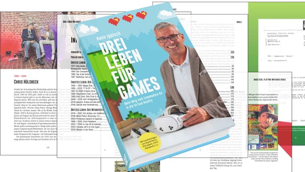 "Drei Leben für Games" by Hans Ippisch will be Published in October