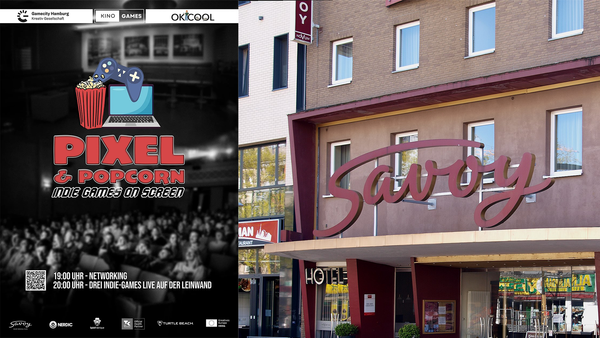 Nerdic and Gamecity Hamburg Start Pixels & Popcorn