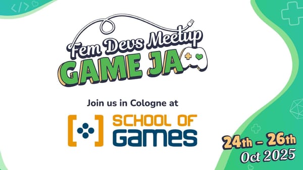 Fem Devs Meetup Game Jam Held at School of Games