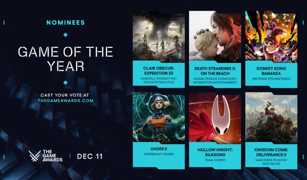 The Game Awards 2025 Nominees